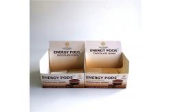 China Eco Friendly Kraft Paperboard Box , Foldable Counter Display Box For Chocolate supplier