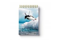 China Free Sample A5 Size 3d Lenticular Notebook Cover 0.6mm Thickness supplier