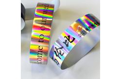 China Gender-Neutral Plastic Glitter Party Wristbands For A Fashionable Event supplier