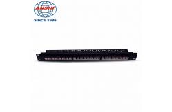 China Rack Mount ODF Fiber Optic Patch Panel For Telecommunications supplier