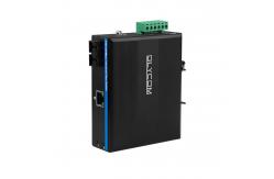 China 40KM Gigabit Ethernet Media Converter SC Fiber Singlmode Unmanaged Rugged Case CE FCC supplier