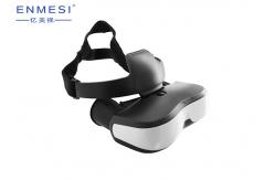 China 200 Inch Helmet Head Mounted Display 3D With HDMI High Resolution Big Screen supplier