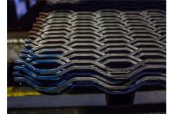 China Balcony Roof Gutter Guard Aluminium Expanded Metal Mesh Flooring ISO SGS supplier