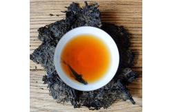 China Traditional Chinese Tea Brick , Anhua Big Leaf Tea Compressed Fermented supplier