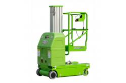 China 9m Platform Height Vertical Man Lifts DC Powered Double Mast Self Propelled supplier