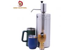 China FDA Mini 130l Home Beer Keg Dispenser , Pressurized Mini Keg supplier