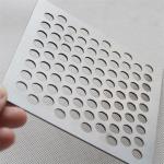 Carbon Steel Round Hole Galvanized Perforated Metal Sheet 1000*2000mm for sale