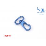 Decorative Metal Swivel Clasps 9mm , Metal Bag Accessories Swivel Clips For Handbags for sale