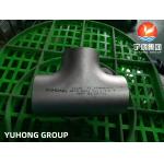 ASTM A403 WP316L Stainless Steel Reducer Tee B16.9, Compressed Air Tube Application