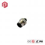 M12 4 Pin Aviation Cable Connector For Pcb Board Metal Connector Plug+Socket Coupler for sale