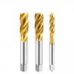 Precision HSS Tin Coated Spiral Point Machine Thread Tap for Motorized Milling for sale