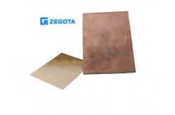 China Perfect Surface Copper Clad Aluminum Sheet High Thermal Conductivity supplier