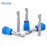 Single Flute Carbide End Mill Diameter 3.175mm Tungsten Carbide Material for sale