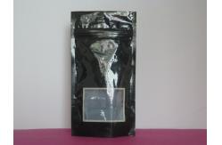 China Recyclable Aluminum Foil Pouch Packaging Laminated Stand Up Matt Mylar Pouch with Window supplier