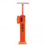 Solar Powered Roadside Emergency Phone With Pillar Mounting for sale