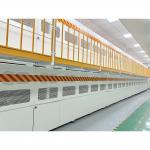 Electric Driven Roll Flute Paper Thermal Film Sheet Hot Press Dry Solar Module Production Line Laminating Machine for Nonwoven for sale
