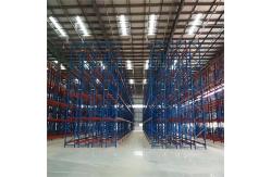 China Industrial Double Deep Pallet Rack Customized Metal Racks For Warehouse Storage supplier