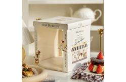 China Custom Made Cake Packaging Boxes Matt Lamination And Offset Printing supplier