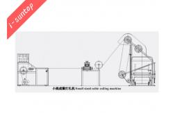 China 0.5-6mm2 Single Wire And Round Wire Coiling And Rewinding Machine supplier