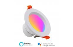 China 1200lm Smart Down Light Bulbs 2.4GHz Led Down Lights For Ceiling supplier