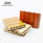 Modern Grooved Acoustic Panel Waterproof Slotted Wall Panels Eco Friendly