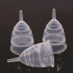 Reusable 20 To 30ml Menstrual Cup Medical Silicone Rubber Products for sale