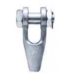 38mm Wire Rope End Stop With Cotter Pin , Open Spelter Socket for sale