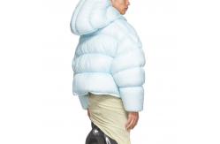 China Cropped Puffer Jacket Quilted Padded  Plus Size Street Wear Puffer Jacket supplier