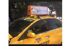 China SMD2727 RGB Waterproof LED Screen P5 Taxi Top Led Display Advertising supplier