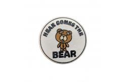 China Custom Clothes Patch Sew On Embroidered Iron-On Backing T-Shirt Logo supplier