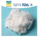 Bleached Cotton Absorbent Raw Materials Wool Medical Hygienic Customized for sale