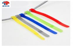 China 20Mm Wire Cable Ties Adjustable Hook Loop Cable Ties Custom Shape supplier
