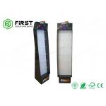 Glossy / Matte Lamination SGS Approval Free Standing Peg Hook Cardboard Floor Displays for sale