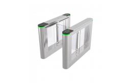 China Stainless Steel Swing Barrier Gate Modern Access Control Solution for Versatile Facilities supplier