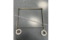 China High Power Flat Tubular Heating Element Oil Heater Side Mounted supplier