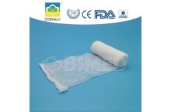 China Reverse Eab Elastic First Aid Crepe Bandages Cotton Material For Surgical Dressing supplier