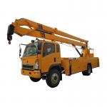 4x2 High Altitude Operation Truck Sinotruk Howo Lifting Platform Truck With Air Conditioner for sale