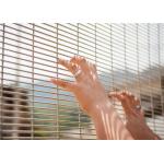 Powder Coated Welded Wire Mesh Fence Panels For Prison With Square Hole