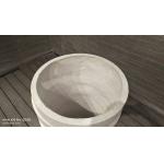 Texture Surface Fiber Clay Planter Waterproof Fireproof And Frost Resistant