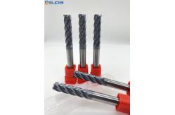 China 45/55 Degree Precision Helix Angle Copper Alloy End Mill supplier