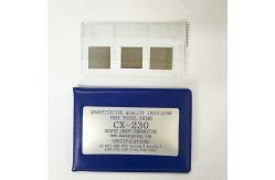 China Magnetic Particle Test Piece Shims Quantitative Quality Indicator QQI Test Pieces supplier