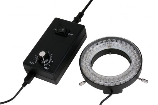 Microscope Accessories Ring LED Illuminator With 50-250mm Working Distance