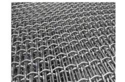 China Knurled Stainless Steel Mesh BBQ Intercrimp Wire Mesh 22mm supplier