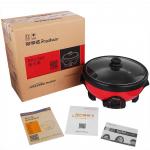 1350W Electric Hot Pot Steamboat With Temperature Range Of 50-250℃ for sale