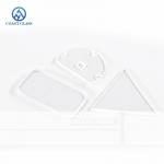 Heat Resistance Glass Cut To Size Flat Shape Custom Size Glass for sale