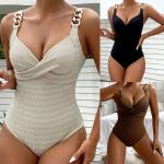 Red Striped Burkini Curvy Bathing Suits Form Fitting for sale