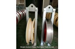 China Single Nylon Sheave Large Diamging Conductor Stringing Blocks supplier