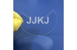 China Anti High Temp Sapphire Glass Window 40/20 Sapphire Convex Lens supplier