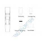 Cement Float Equipment Hydraulic Stage Collar With P110 Steel Grade for sale
