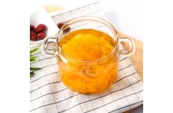 China Customized 700ml Handmade Borosilicate Saucepan Glass Pot supplier